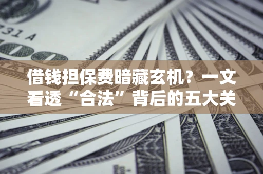 武汉借钱担保费暗藏玄机？一文看透“合法”背后的五大关键陷阱