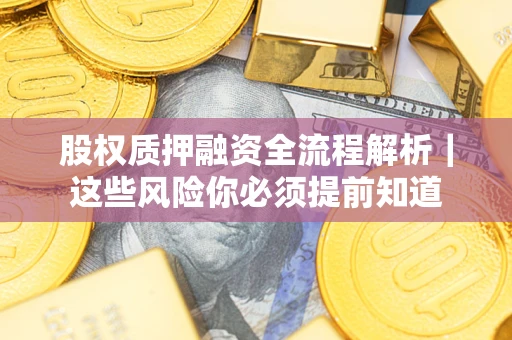 武汉股权质押融资全流程解析｜这些风险你必须提前知道