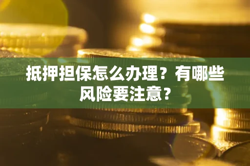 武汉抵押担保怎么办理？有哪些风险要注意？